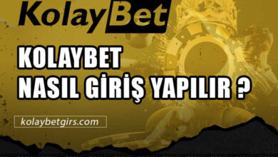 Kolaybet Nasıl Giriş Yapılır ?