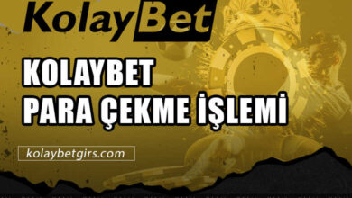 Kolaybet Para Çekme İşlemi