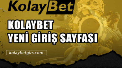 Kolaybet Yeni Giriş Sayfası
